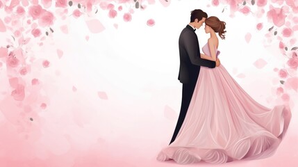 stylish advertising background for a wedding - stock concepts