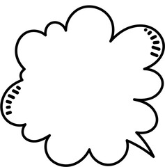 Black and white speech bubble balloon icon sticker memo keyword planner text box banner, flat png transparent element design