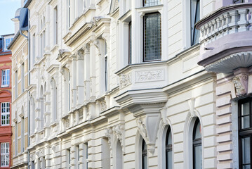 beautifully restored residential buildings from the end of the 19th century in the trendy cologne district ehrenfeld