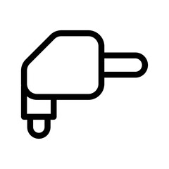 Power Plug Icon Vector Symbol Design Illustration