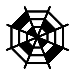 illustration vector graphic of Cobweb best for social media in halloween day or presentation, etc