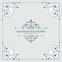 vintage ornamental frame collection