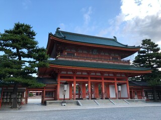 平安神宮　應天門（重要文化財）アップ