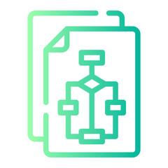 program gradient icon