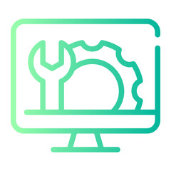 it settings gradient icon