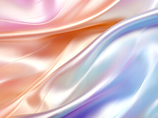 Fototapeta premium Glossy Fabric Background-Generative AI