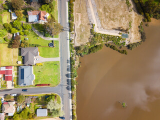 View of Flooding Wetlands and a dry May Street 45