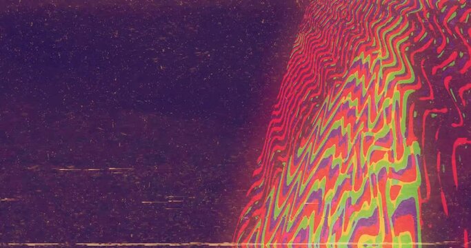 Visual Harmonies - Data Dynamics - VHS Style - Looped.