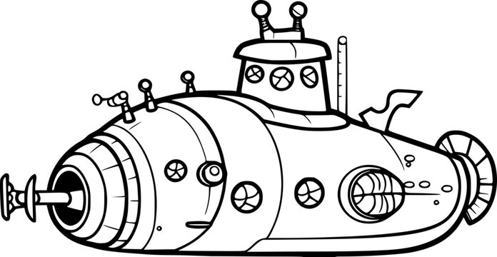 recommend clip art: Submarine
