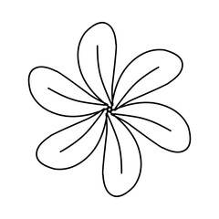 Flower Line Icon 