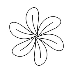 Flower Line Icon 