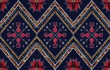 geometric fabric pattern