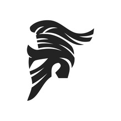 knight logo template Isolated. Brand Identity. Icon Abstract Vector graphic