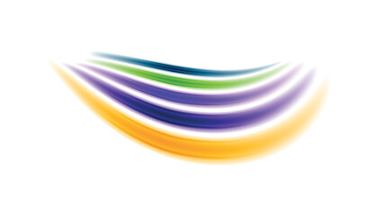 A vibrant and playful design featuring rainbow-color lines arranged in a dynamic composition, perfect for adding a pop of color to any project