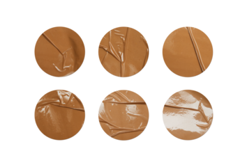 cinta adhesiva circular corrugada sin fondo