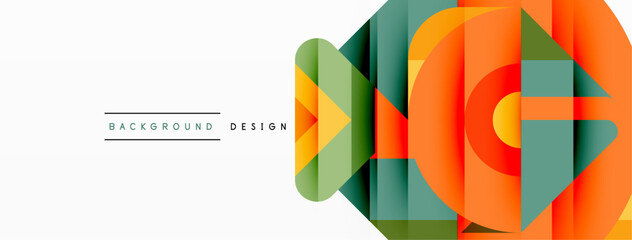 Visually captivating background design showcasing dynamic geometric lines, triangles, and squares. This composition blends precision and movement, creating an engaging graphic with a modern aesthetic