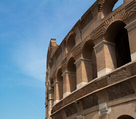details of the colosseo colosseum