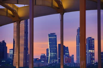 Foto op Plexiglas Sunset in Seoul, lights of the city © 주빈 장