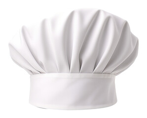 Chef Hat Isolated on Transparent Background
 - obrazy, fototapety, plakaty