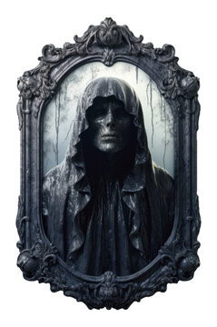 recommend clip art: Haunted Mirror Isolated on Transparent Background
                    