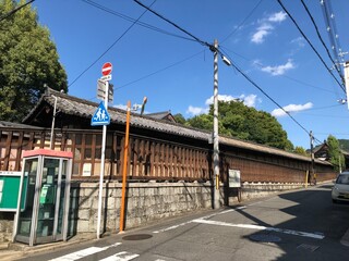 三十三間堂　外塀