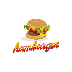 burger modern logo