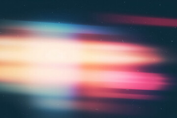 Film Color Lights Photo Overlay. Vintage, Cinematic Depth, Artistic Textures, Atmospheric Focus, Colorful Neon Motion. Generative AI.