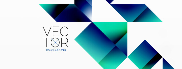 Minimalist elegance - lines, squares, triangles converge on white. Geometry essence showcased in serene harmony. Harmonizing essential shapes on a pristine backdrop