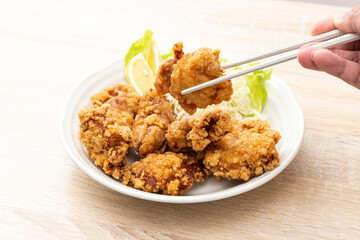 美味しそうな唐揚げ