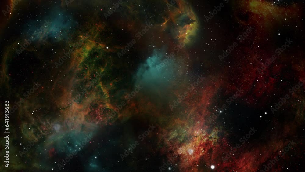 Poster view of  Deep Space Nebula