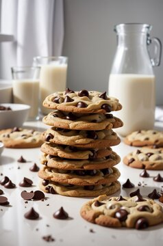 cookies with milk