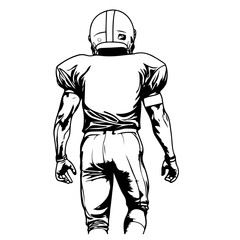 football player svg, Football name svg, football svg, football team svg png, American Football Player Svg, Football Shirt svg, Half Player
