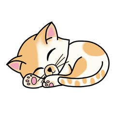Sleepy neko