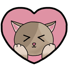 Heart neko1