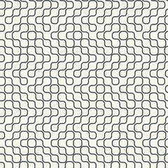 Vector seamless pattern. Modern Linear background 
