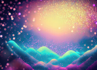Sky Glitter background with galaxy stars and sun 46182