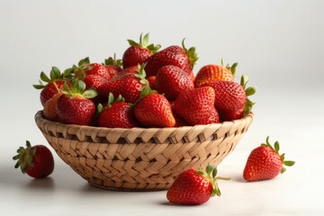 Basket Full of Strawberries, Generative AI