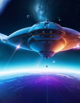 earth in space