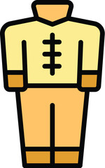 Singapore traditional cloth icon outline vector. City map. Travel hotel color flat