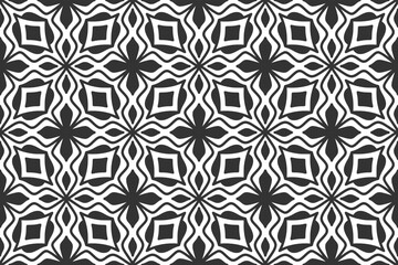 Seamless abstract geometric shape pattern