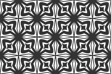 Seamless abstract geometric shape pattern