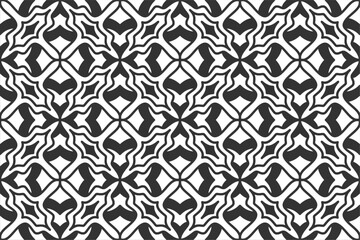 Seamless abstract geometric shape pattern