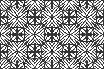 Seamless abstract geometric shape pattern