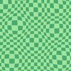 Checkered background.