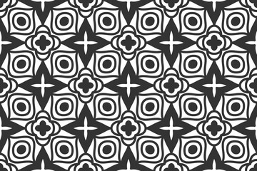 Seamless abstract geometric shape pattern