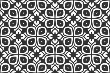 Seamless abstract geometric shape pattern