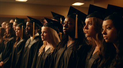 Fototapeta premium 中学生・高校生・大学生の卒業式・バチェラー・卒業生 