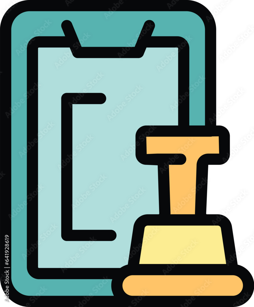 Poster smartphone chess icon outline vector. computer game. social design color flat