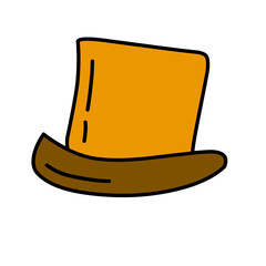 man hat vector element