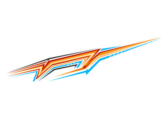 Wrap Decal  sport stripes racing